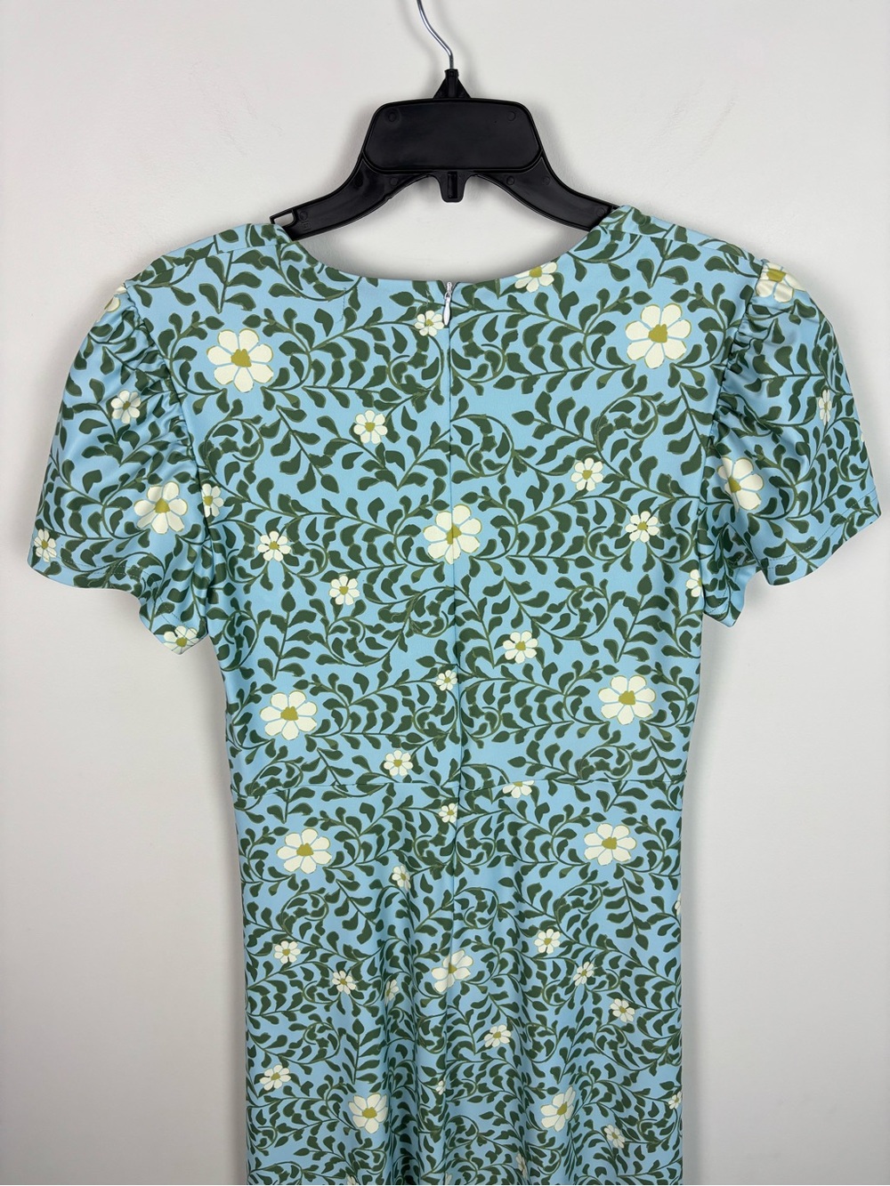 Smith & Quinn Floral Square Neck Midi Dress Size M - Picture 5 of 12